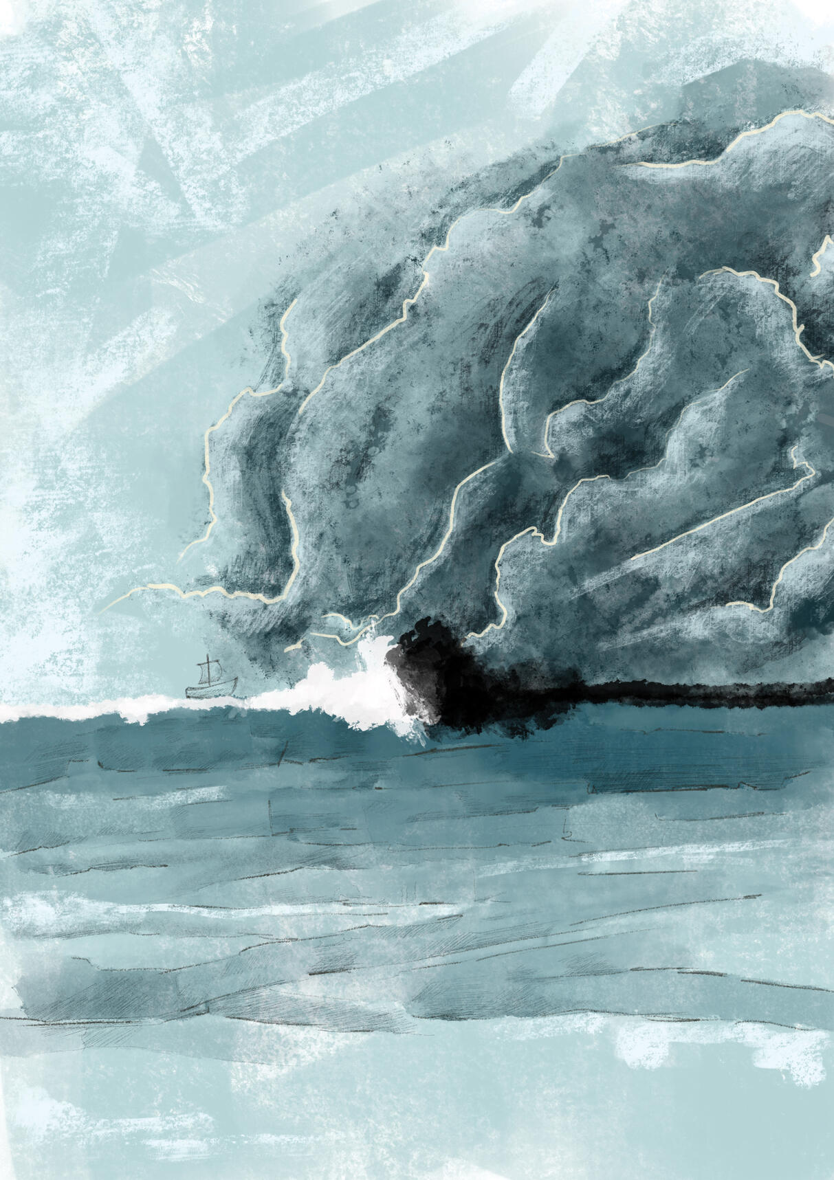 The Other Side of the Storm: Inspired by the disciples' time with Christ on the Sea of Galilee is about faith, trust, and hope in the middle of the 'storms' of life. (Mark 4:35-41)
